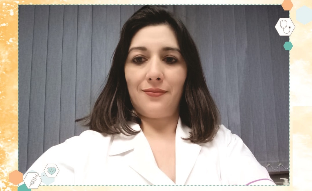 Carolina Milana, enfermera de internación domiciliaria